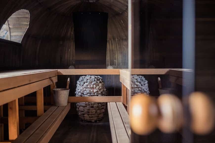 illustration d'un sauna